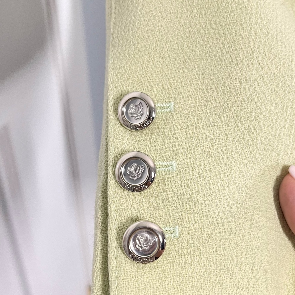 Escada 100% new wool jacket and skirt set size 34 - Picture 8 of 16